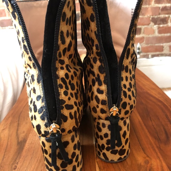 JCrew Calf Hair Ankle Booties - Picture 6 of 7